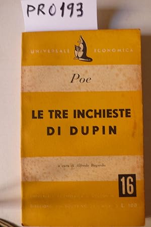 Tre inchieste di Dupin