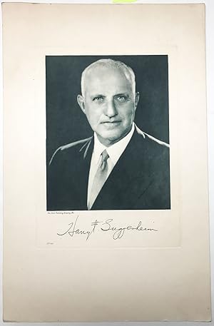 Harry F. Guggenheim Photograph (SIGNED)