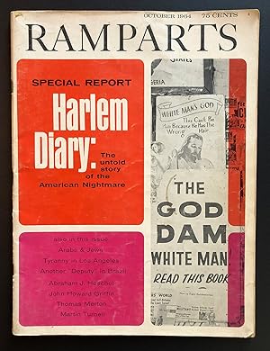 Imagen del vendedor de Ramparts, Volume 3, Number 2 (October 1964) a la venta por Philip Smith, Bookseller