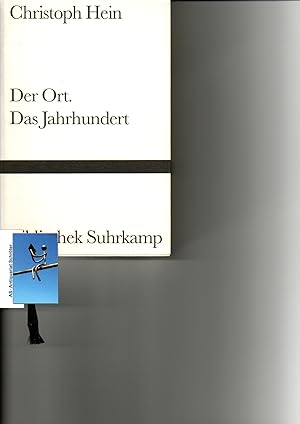 Seller image for Der Ort. Das Jahrhundert. Essais. [signiert, signed]. for sale by Antiquariat Schrter -Uta-Janine Strmer