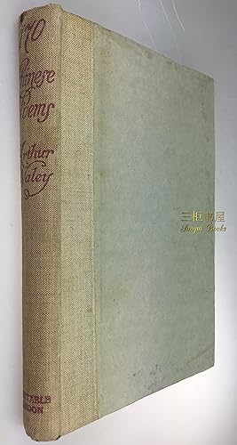 A Hundred and Seventy Chinese Poems Translated by Arthur Waley. SIGNED Copy with "Poems by Po Chu...