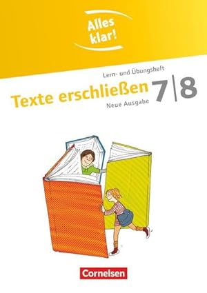 Seller image for Alles klar! Deutsch 7./8. Schuljahr. Texte erschlieen : Sekundarstufe I. Lern- und bungsheft mit beigelegtem Lsungsheft for sale by Smartbuy