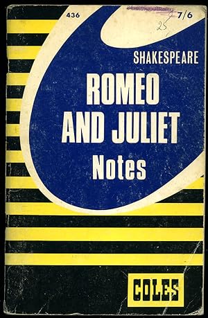 Immagine del venditore per Romeo and Juliet (Coles Notes) William Shakespeare and Coles Editorial Board venduto da Little Stour Books PBFA Member