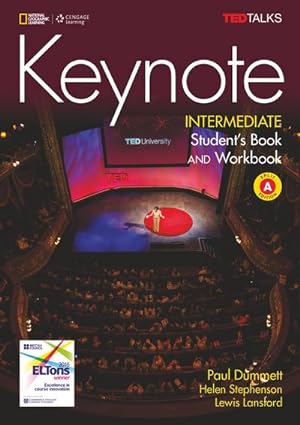 Image du vendeur pour Keynote - B1.2/B2.1: Intermediate : Student's Book and Workbook (Combo Split Edition A) + DVD-ROM - Unit 1-6 mis en vente par AHA-BUCH GmbH