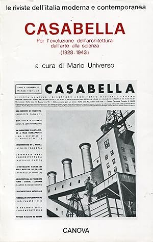 Casabella. Per l'evoluzione dell'architettura dall'arte alla scienza (1928-1934)