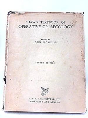 Immagine del venditore per Shaw's Textbook of Operative Gynaecology venduto da WeBuyBooks