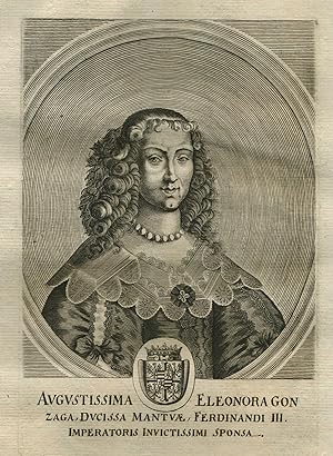 (Mantua 18. 11. 1630 - 06. 12. 1686 Wien).Sie wear die älteste Tochter von Herzog Karls II v. Gon...