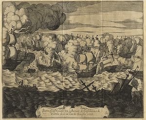 Seller image for Battaglia Navale tra le Armate d' Inghilterra, e di Olanda di ii 12., e 14 di Giugno 1666. for sale by Antiquariat Clemens Paulusch GmbH