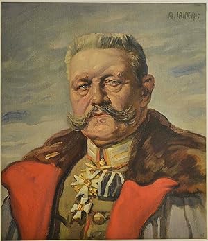 Imagen del vendedor de (Posen 02. 10. 1847 - 02. 08. 1934 auf Gut Neudeck, Ostpreuen). Deutsch. Politiker. Brustbild mit Orden ,. a la venta por Antiquariat Clemens Paulusch GmbH