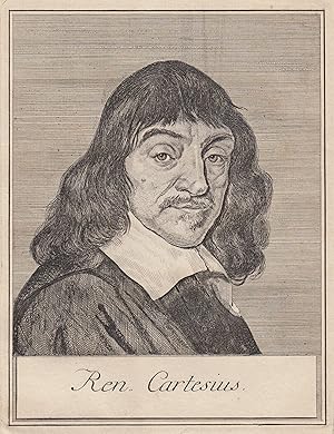 (La Haye en Touraine 31. 03. 1596 - 11. 02. 1650 Stockholm). Franz. Philosoph, Mathematiker und N...