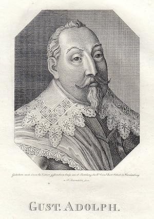 (Stockholm 19. 12. 1594 - 16. 11. 1632). König von Schweden ab 1611. Stammt aus der Herrscherfami...