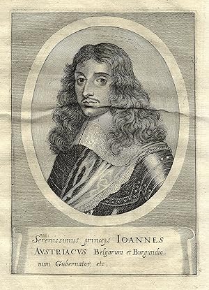 Prinz Juan José de Austria, dt. Johann Joseph von Habsburg (Madrid 07. 04. 1629 - 17. 09. 1679 Ma...