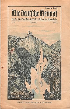 Die Deutsche Heimat - Blätter für die deutsche Jugend zur Pflege der Heimatliebe - 1928 - Heft 08...