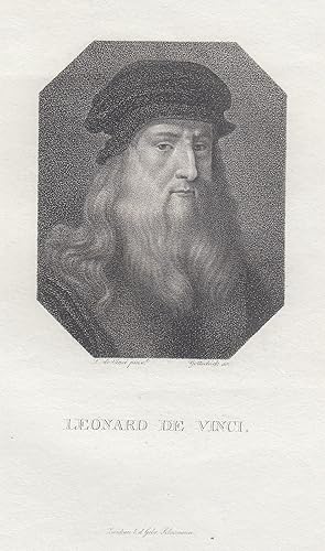 Leonardo da Vinci, eigentlich, Leonardo di ser Piero, toskanisch auch Lionardo (Anchiano bei Vinc...