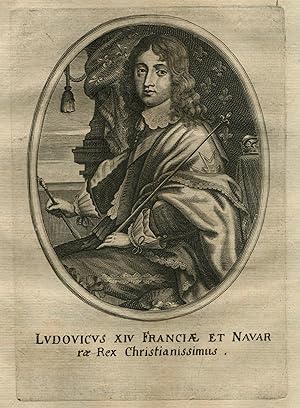 (Saint-Germain-en-Laye 05. 09. 1638 - 01. 09. 1715 Versailles). König von Frankreich und Navarra,...