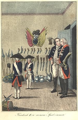 Friedrich II., der Große (Berlin 24. 01. 1712 - 17. 08. 1786 in Potsdam). König von Preussen. "Fr...