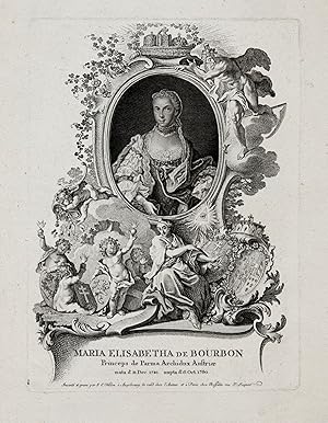 Isabella (Buen Retiro bei Madrid 31. 12. 1741 - 27. 11. 1763 Wien). Prinzessin von Bourbon-Parma....