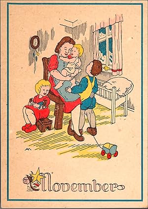 Bild des Verkufers fr Kunstkarte: November ; Friedrich Wilhelm Mayer, Berlin zum Verkauf von Walter Gottfried