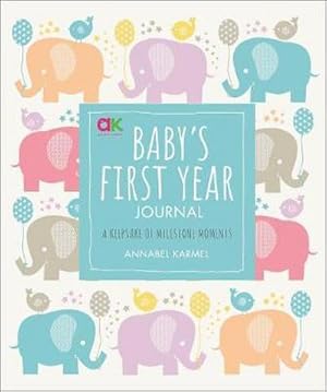 Bild des Verkufers fr Baby's First Year Journal : A Keepsake of Milestone Moments zum Verkauf von Smartbuy