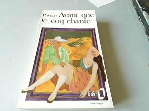 Image du vendeur pour Avant que le coq chante mis en vente par JLG_livres anciens et modernes