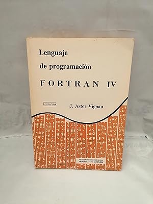 Imagen del vendedor de Lenguaje de programacin FORTRAN IV (Primera edicin) a la venta por Libros Angulo