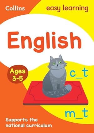 Bild des Verkufers fr English Ages 3-5 : Prepare for School with Easy Home Learning zum Verkauf von Smartbuy