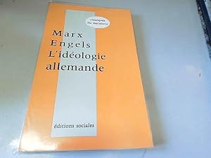 Imagen del vendedor de L'idologie allemande - 1ere partie - Feuerbach - a la venta por JLG_livres anciens et modernes