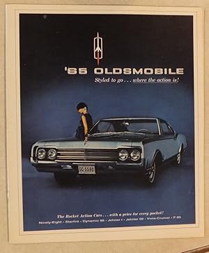 1965 OLDSMOBILE FULL LINE COLOR CATALOG DEALERSHIP BROCHURE ORIGINAL MANUAL