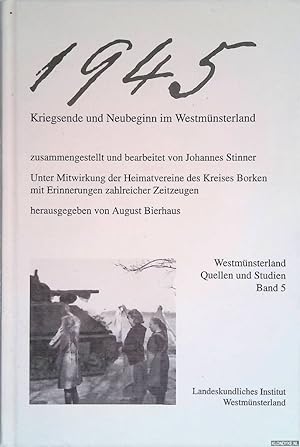Imagen del vendedor de 1945. Kriegsende und Neubeginn im Westmnsterland a la venta por Klondyke