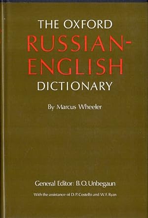 Image du vendeur pour The Oxford : RUSSIAN - ENGLISH dictionary mis en vente par Messinissa libri