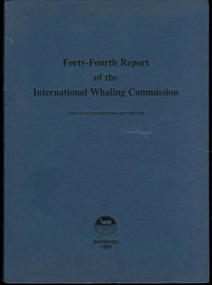 Forty-Fourth Report of International Whaling Commission 1992-1993