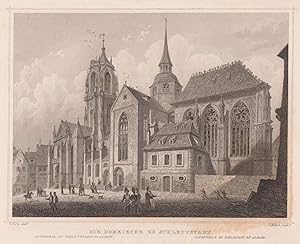 Bild des Verkufers fr Teilansicht, Dom, "Die Domkirche zu .". zum Verkauf von Antiquariat Clemens Paulusch GmbH