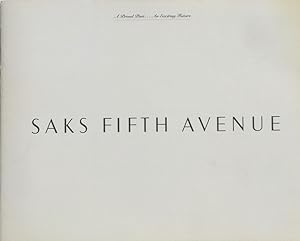 Image du vendeur pour Saks Fifth Avenue: A Proud Past.An Exciting Future mis en vente par Trevian Books