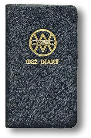 Canadian Westinghouse 1932 Diary (Trains, Railways)