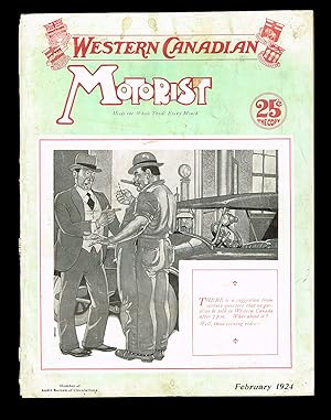 Western Canadian Motorist. Vol. XIII No. 2 - February, 1924 (The Evolution of Studebaker Cars)