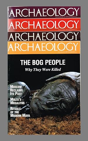 Archaeology Magazine. Vol 50 No 1-4 : Jan-Aug 1997 - 4 issues
