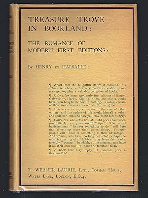 Treasure Trove In Bookland : The Romance Of Modern First Editions