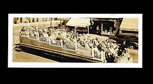 WW II era B.C. Electric Railway Co. Observation Car Photograph