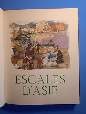 ESCALES D'ASIE - Illustrations de Charles Fouqueray