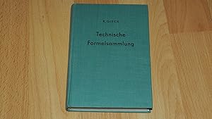 Technische Formelsammlung 15 Auflage.