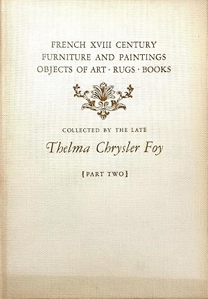 French Modern Paintings & Drawings, Eighteenth Century French Furniture, Objects of Art / French ...