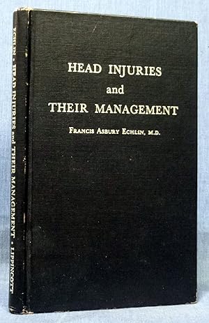 Bild des Verkufers fr Head Injuries And Their Management zum Verkauf von Dennis McCarty Bookseller