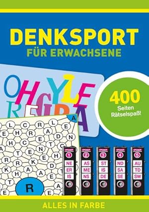 Imagen del vendedor de Denksport fr Erwachsene : 400 Seiten Rtselspa in Farbe. Gehirnjogging fr die grauen Zellen a la venta por Smartbuy