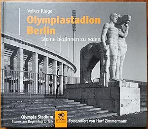 Imagen del vendedor de Olympiastadion Berlin. Steine beginnen zu reden. Olympia Stadium / Stones are Beginning to Talk. a la venta por Graphem. Kunst- und Buchantiquariat