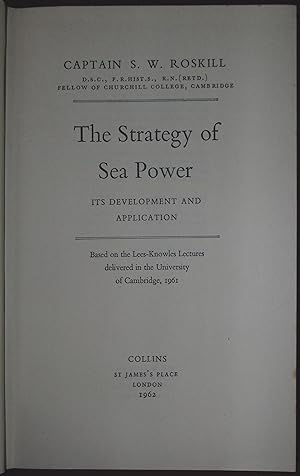 Seller image for The Strategy of Sea Power: Its Development and Application for sale by Hanselled Books