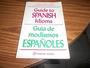 Seller image for Guide to Spanish Idioms for sale by ralph brandeal