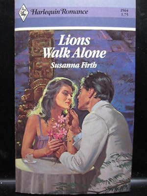 Image du vendeur pour LIONS WALK ALONE (Harlequin Romance #2564) mis en vente par The Book Abyss