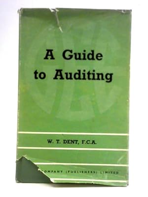 Immagine del venditore per A Guide to Auditing venduto da World of Rare Books