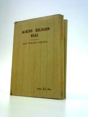 Immagine del venditore per Making Religion Real venduto da World of Rare Books