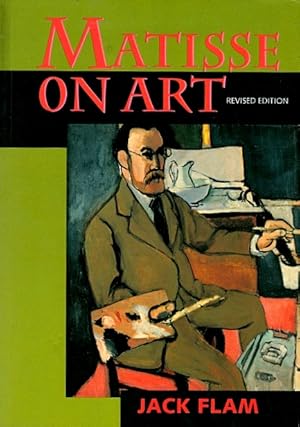 Image du vendeur pour Matisse on Art mis en vente par LEFT COAST BOOKS